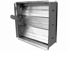 Клапан расхода SHUFT D 306x306 для решетки 4 CA 450x450