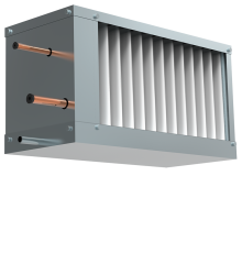 ZWS-R 1000х500-3 Фреоновый охладитель для прямоугольных каналов (сторона обслуживания-левая)