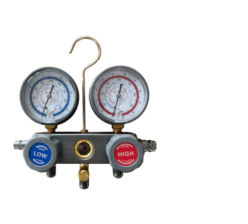 Маном. коллектор RT-MG20BR-R410 (2-вент, 3 штуц., R22/R32/R134/R410, М1/4", без шлангов) ROYAL Clima