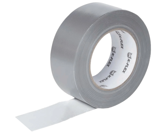 Лента ТПЛ серая 48мм 50м DUCT 1604H silver K-FLEX