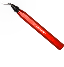 LT-DT207-01 Риммер-ручка алюм., 1 лезвие LAMPRECHT