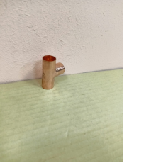 Тройник медный 5/8 (15,88 мм) пайка